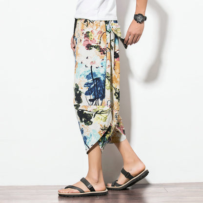 Men's BoHo Style Shorts Casual Summer Fashion
