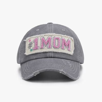 Letter Adjustable Cotton Baseball Cap - Munsieur