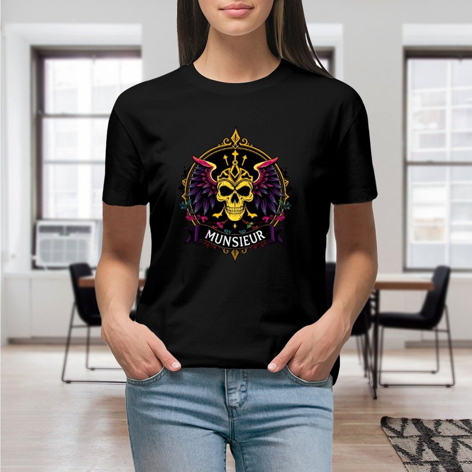 Munsieur T-Shirt for Women: Designed for Comfort, Made for Confidence for Her - Munsieur