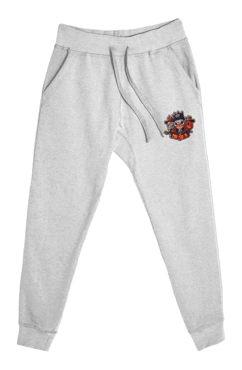 Men's Halloween Print Premium Joggers Embroidered