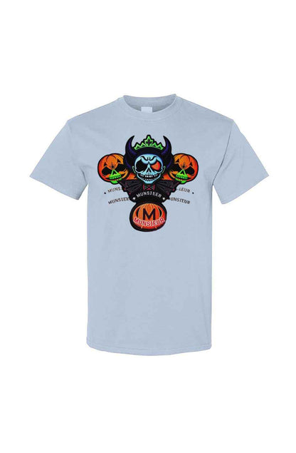 MUNSIEUR Halloween Unisex Tee Gildan Cotton T Shir