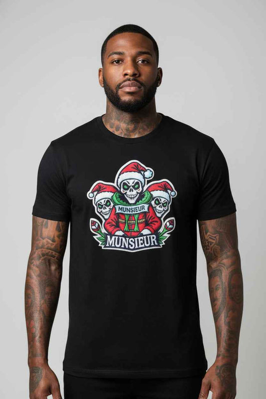 MUNSIEUR Christmas Collection Gildan Cotton Tee