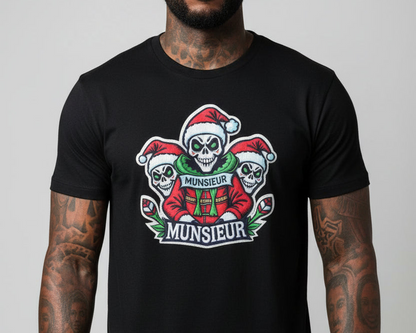 MUNSIEUR Christmas Collection Gildan Cotton Tee