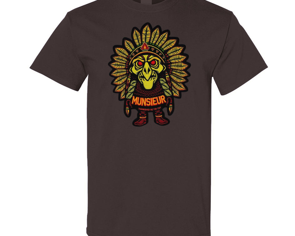 MUNSIEUR Thanksgiving Collection Gildan Cotton Tee