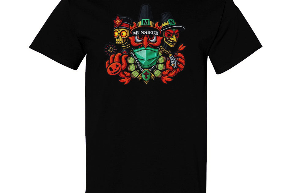 MUNSIEUR Thanksgiving Collection Gildan Cotton Tee