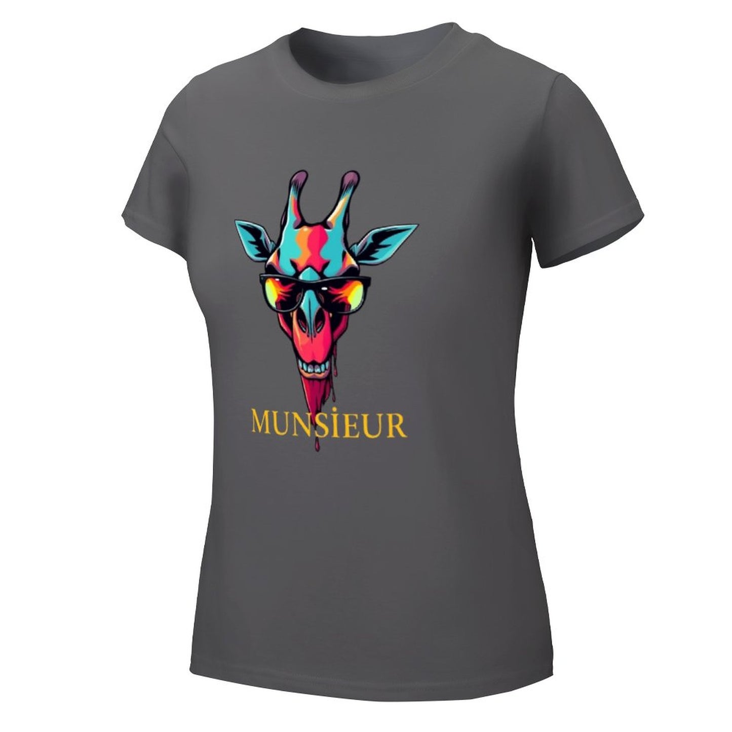 Munsieur T-Shirt for Women: Perfectly Tailored for Modern Confidence for Her - Munsieur