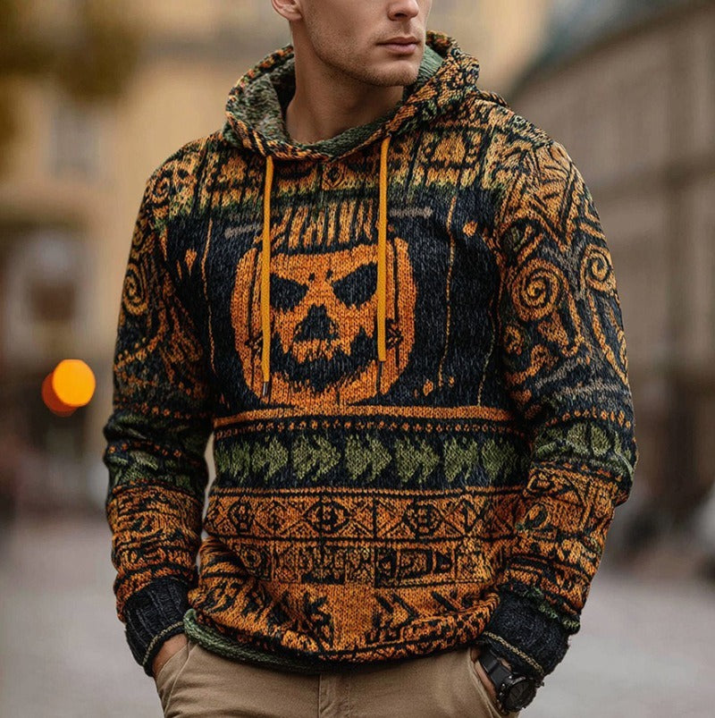 Halloween Pattern Unisex Sweater Hoodie 3D Print