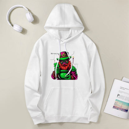 St. Patrick's Day Collection Munsieur Cotton Women's Leprechaun Mafia Boss "Uncle Ron" Sweater with Pocket