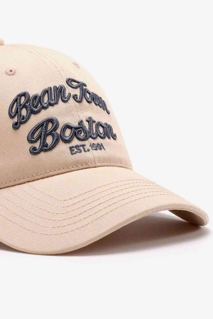 Embroidered Graphic Adjustable Baseball Cap - Munsieur