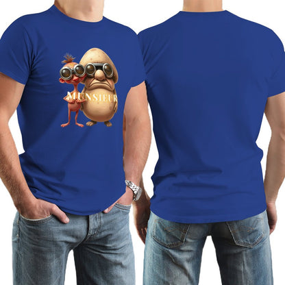 Munsieur Men's Tee "Stinky Pinky and Backdoor Bandit" Adult Humor