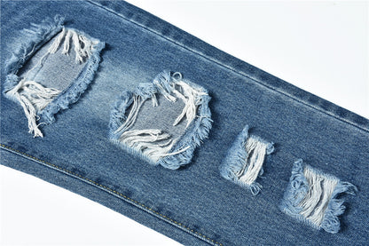 Ripped Jeans Personality Women's Jeans Comfortable Fit
