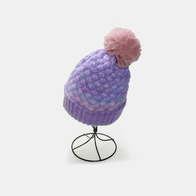 Gradient Knit Hat with Pompom - Munsieur