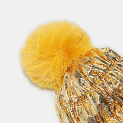 Thermal Knit Hat with Pompom - Munsieur