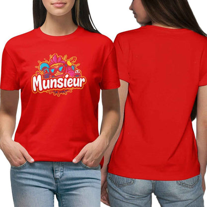 Munsieur T-Shirt for Women: Designed for Comfort, Styled for Impact for Her - Munsieur