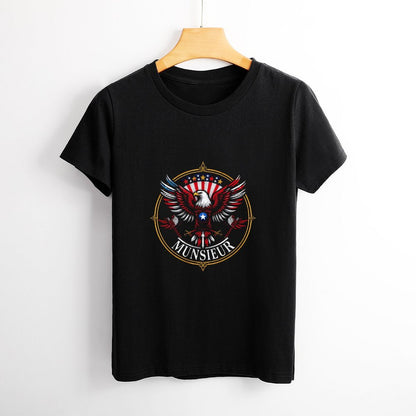 Munsieur Women's T-shirt "Presidential" Unbelievable Comfort Independence Day Collection