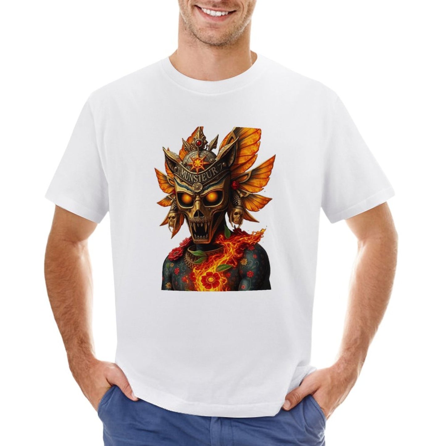 Lost Tribe of Munsieur Tee for Men "Jester" (High Definition & Front Printing)