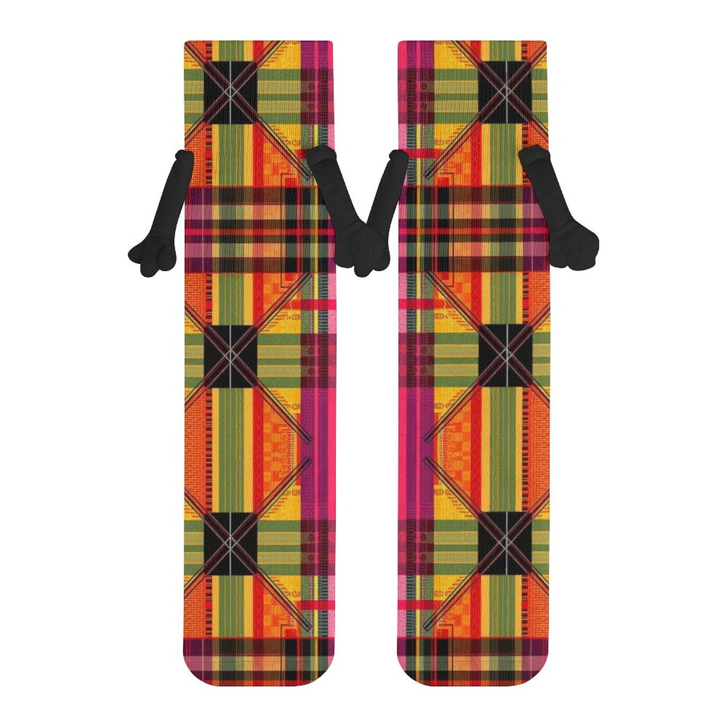 Munsieur Design Buddy Socks Magnetic Holding Hands Funny Socks accessories