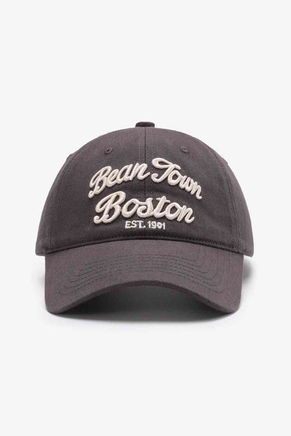 Embroidered Graphic Adjustable Baseball Cap - Munsieur