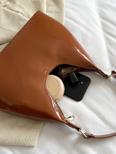 Mirror Surface Shoulder Bag - Munsieur