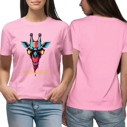 Munsieur T-Shirt for Women: Perfectly Tailored for Modern Confidence for Her - Munsieur