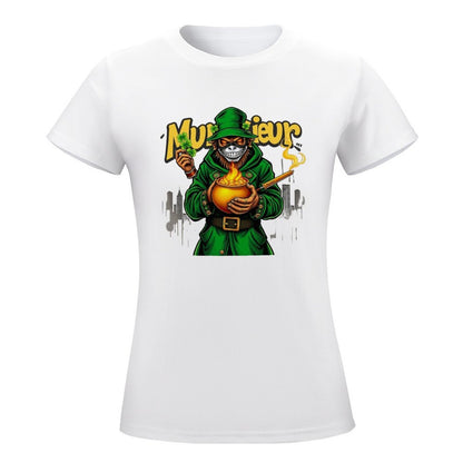 Munsieur St. Patrick's Day Collection Women's Leprechaun Mafia T-shirt