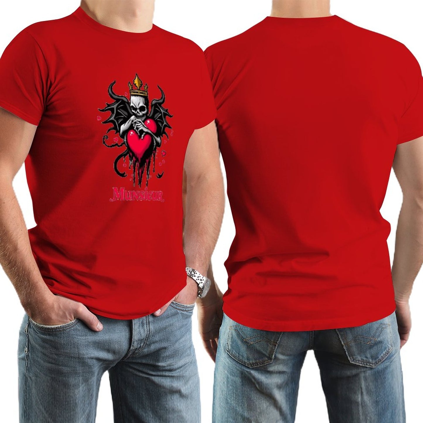 Munsieur Valentine's Day Collection "King of " Tee for Men
