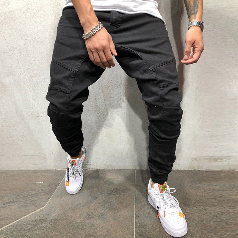 Men's Hip Hop Style Zipper Pants