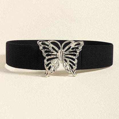 Butterfly Alloy Buckle Elastic Belt - Munsieur