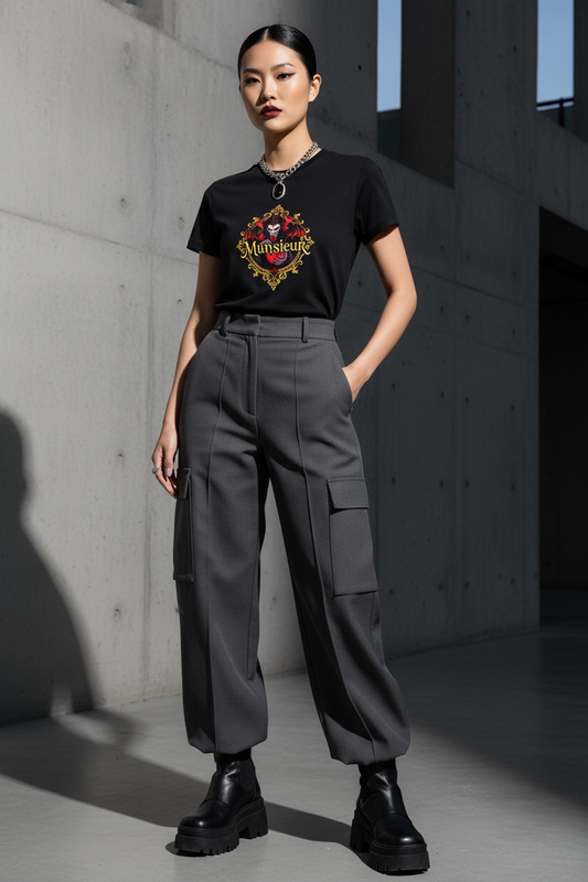 Women's Munsieur T-shirt "Noor" Valentine's Day Design Bleeding Collection
