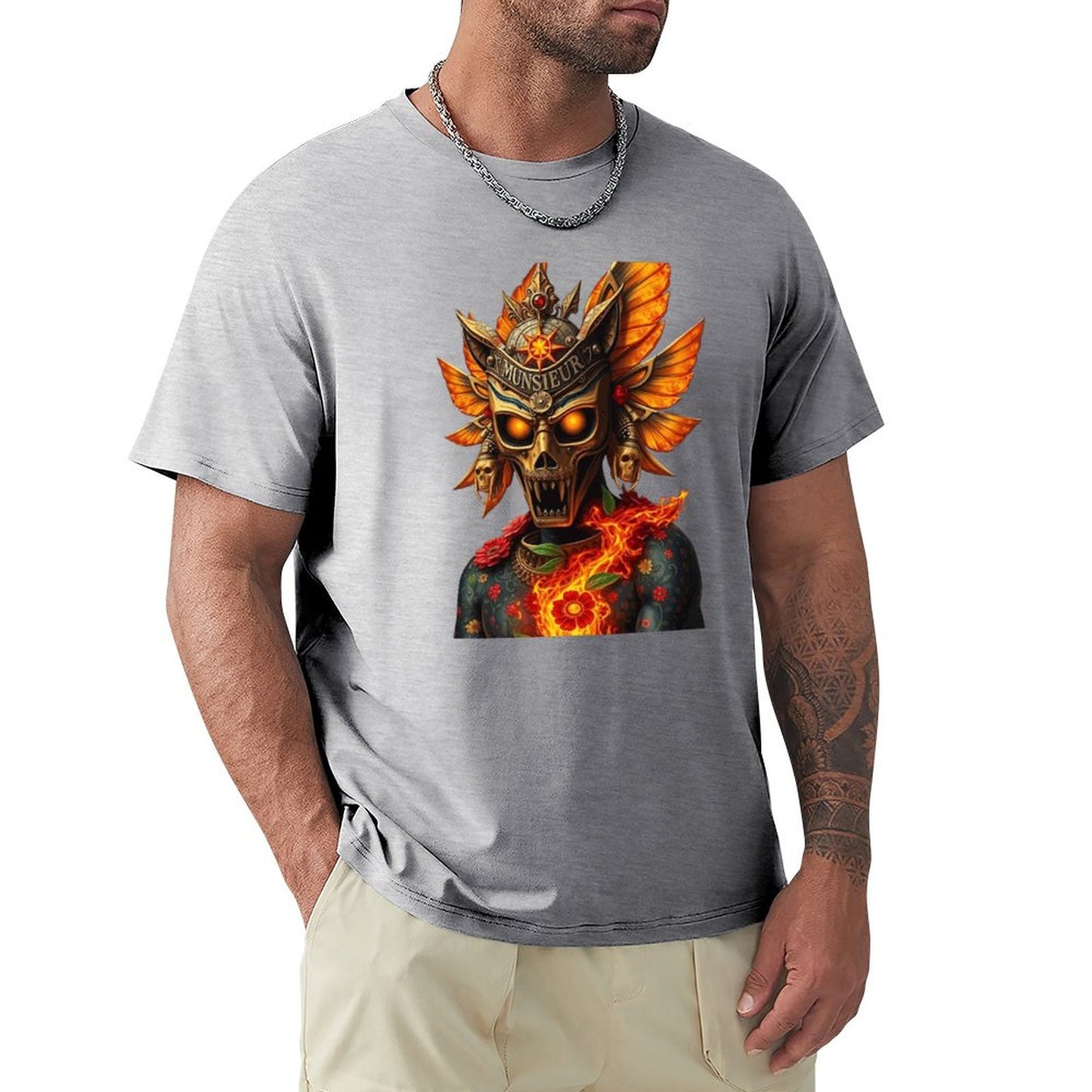 Lost Tribe of Munsieur Tee for Men "Jester" (High Definition & Front Printing)