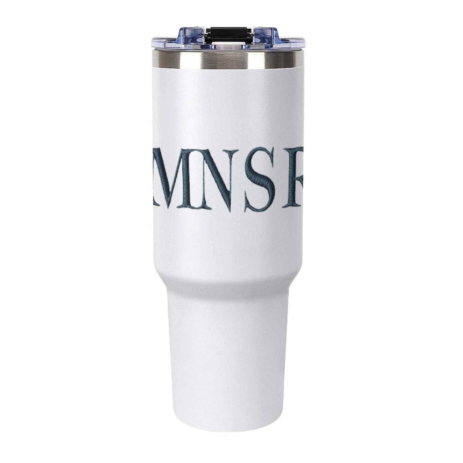 40oz Insulated Tumbler with Handle and Straw Munsieur Brand
