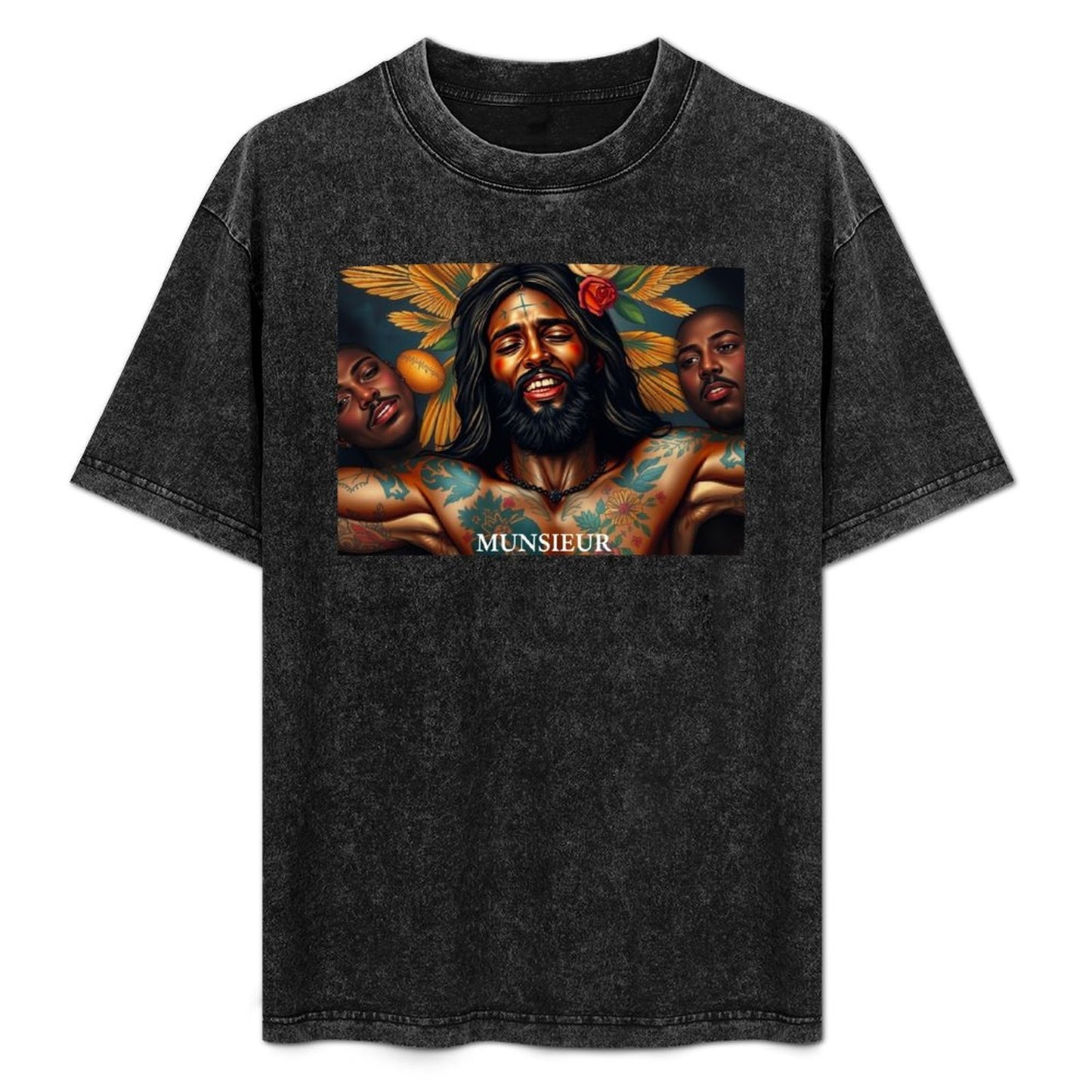 Women's Washed Vintage T-Shirt "Tyrone" Streetwear Style "Collectors Item"