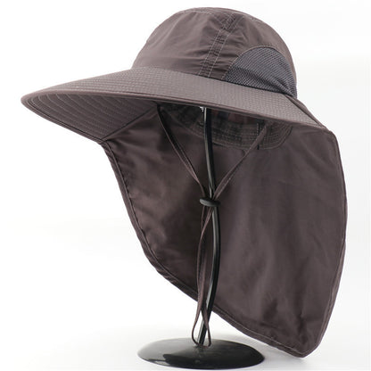 Men's And Women's Outdoor Sun Protection Ventilation Hat