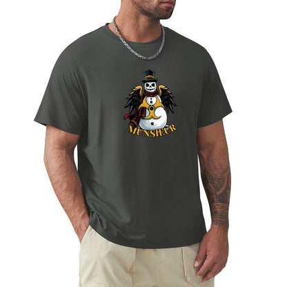 Men's Munsieur Christmas Tee Design "Atomic Snow"