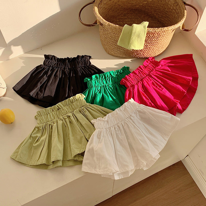 Women's Bud Shaped Waist Cotton Women's Multi-color Bottoms Woven - Munsieur