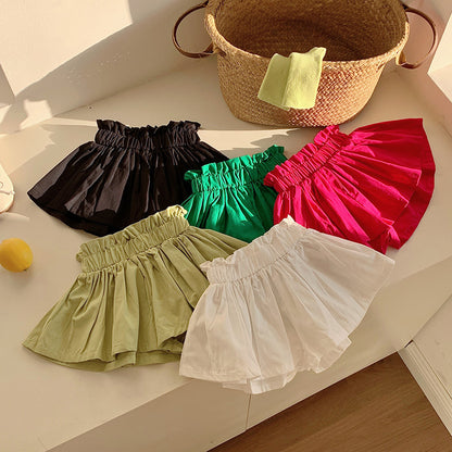 Women's Bud Shaped Waist Cotton Women's Multi-color Bottoms Woven - Munsieur