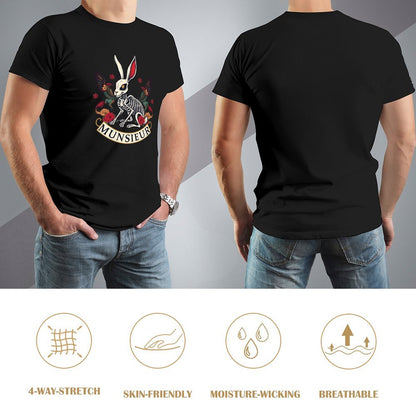 Munsieur Brand Tee "Rabbit FuFu" Streetwear Design Stylish Tee for Men