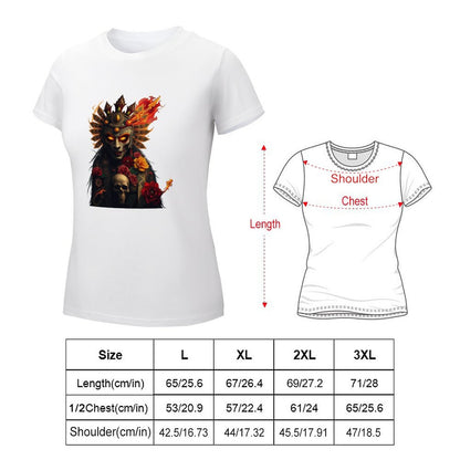 Lost Tribe of Munsieur T-Shirt for Women "Queen Isis" (High Definition & Front Printing)