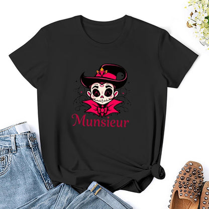 Women's Munsieur T-shirt Valentine's Day Collection "Count Lovie" Streetwear Fashion for Her
