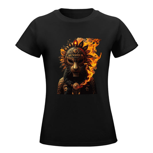 Lost Tribe of Munsieur T-Shirt for Women "Lioness" (High Definition & Front Printing)