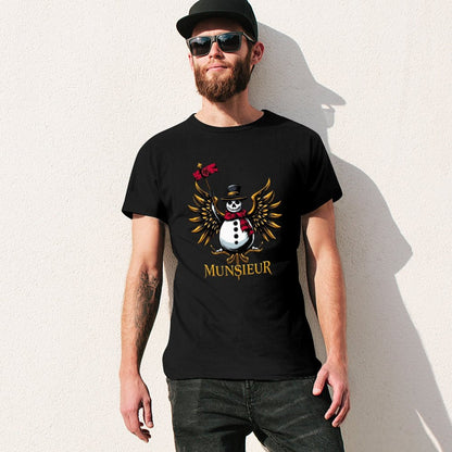 Munsieur Design Christmas Collection "Jack Floss" Tee for Men