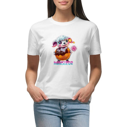 Munsieur Women's T-shirt "Lil Bo" Streetwear for Her