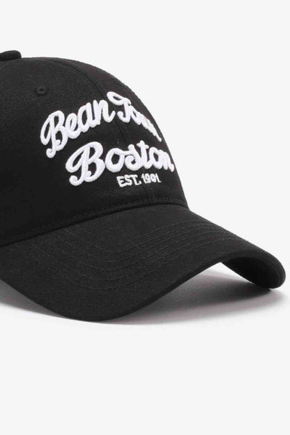 Embroidered Graphic Adjustable Baseball Cap - Munsieur
