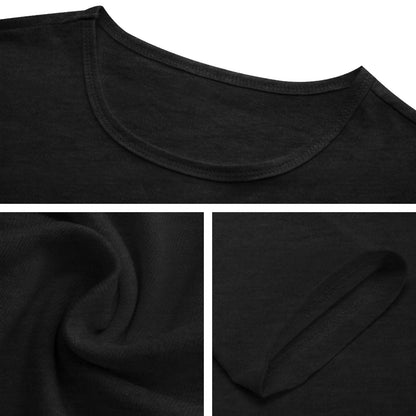 Men's Munsieur Crewneck Long Sleeve Christmas Tee "Atomic Snow"