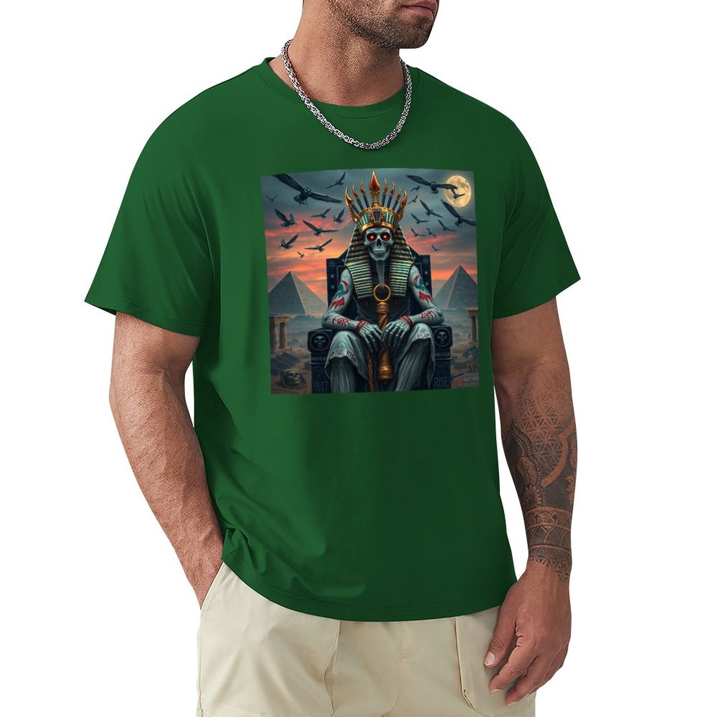 Munsieur Pharaoh's Reign Collection Men's Tee (High Definition & Front Printing)
