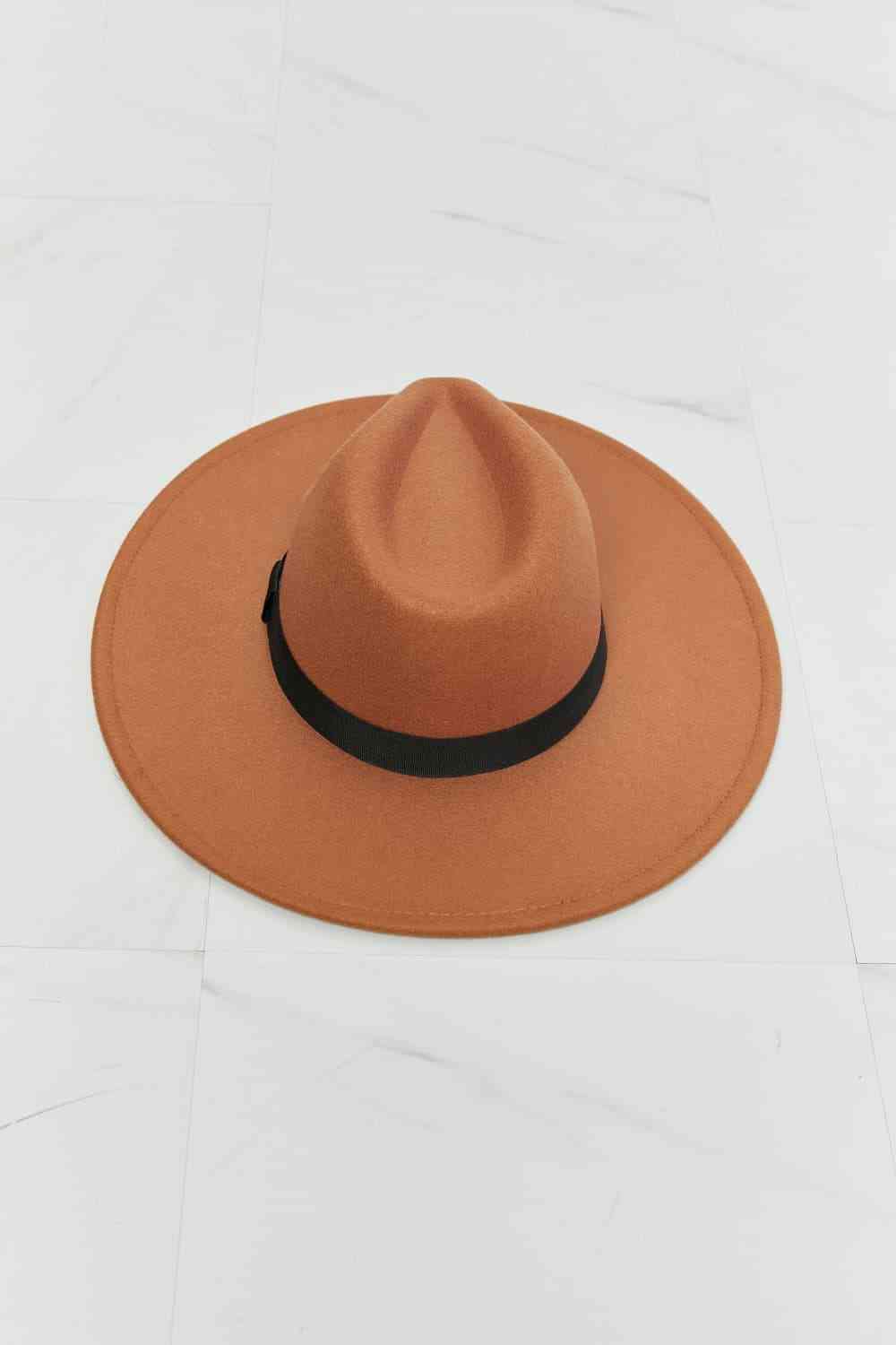 Fame Enjoy The Simple Things Fedora Hat - Munsieur