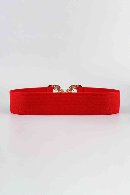 Zinc Alloy Buckle Elastic Belt - Munsieur