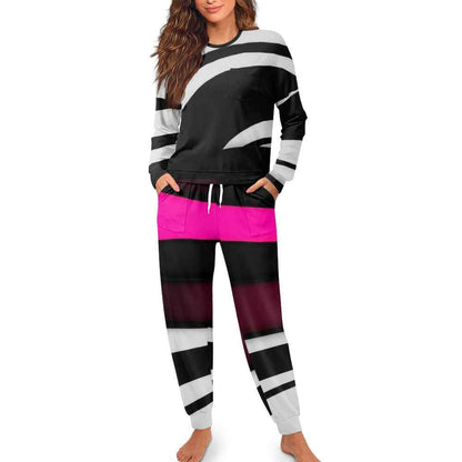 Women's drawstring pajamas set