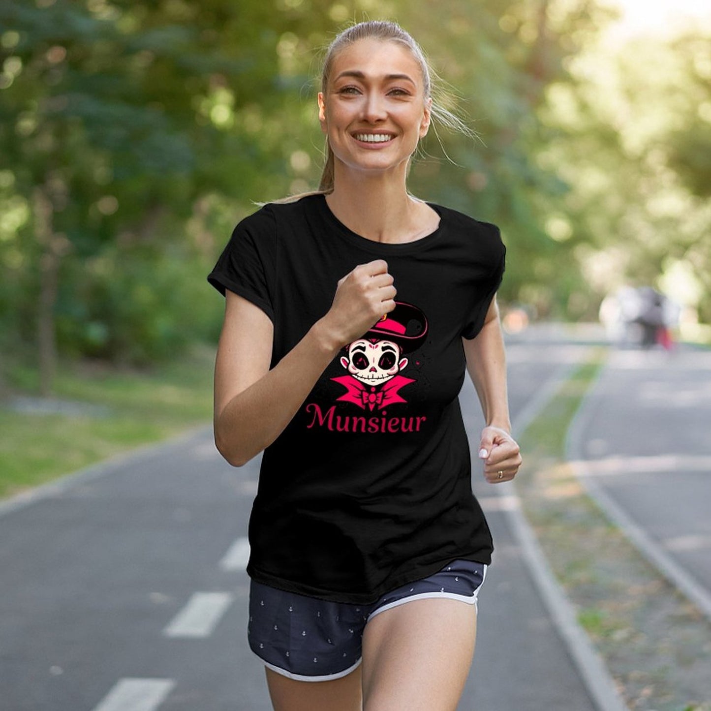 Women's Munsieur T-shirt Valentine's Day Collection "Count Lovie" Streetwear Fashion for Her