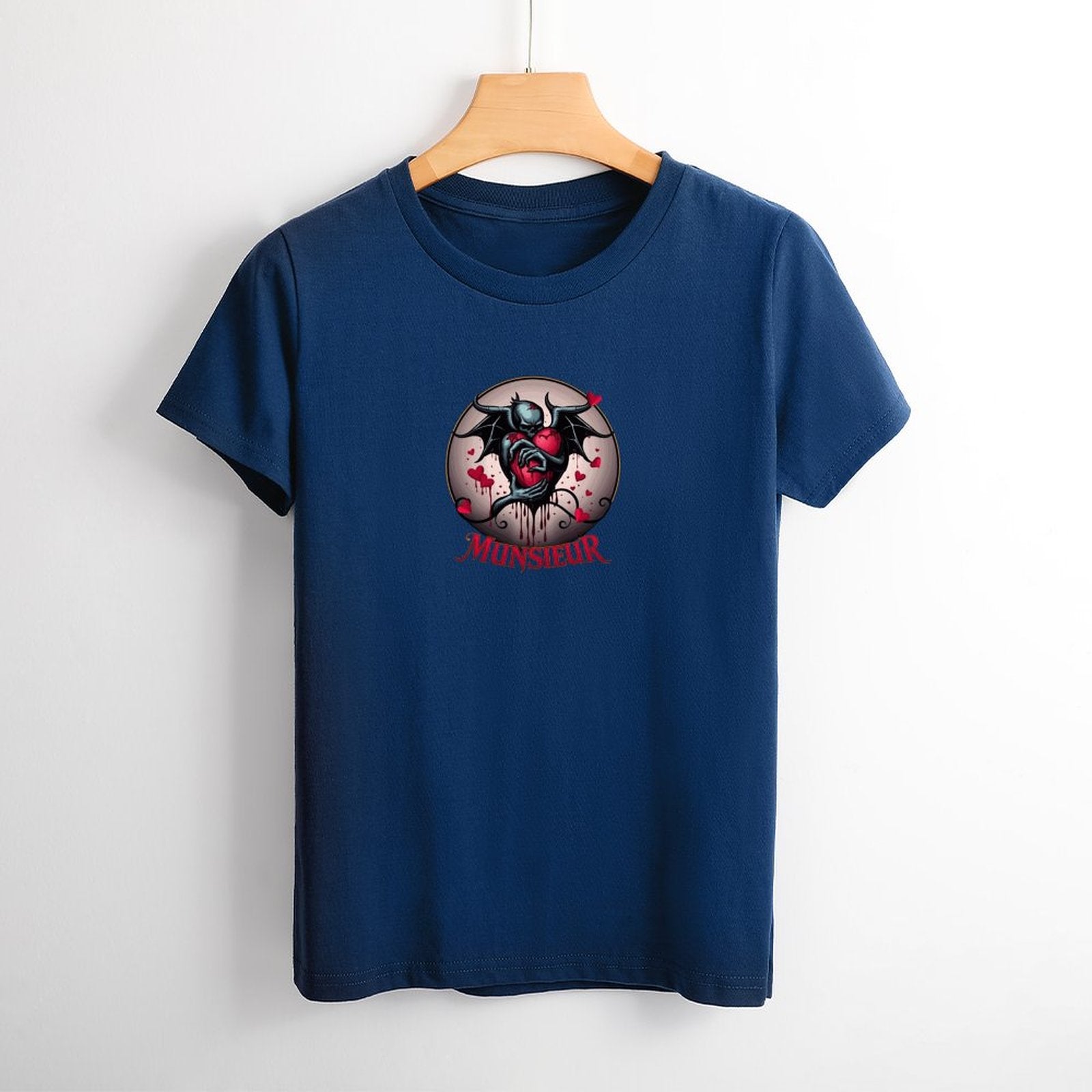 Munsieur T-Shirt for Women: Classic Simplicity with a Modern Edge for Her - Munsieur